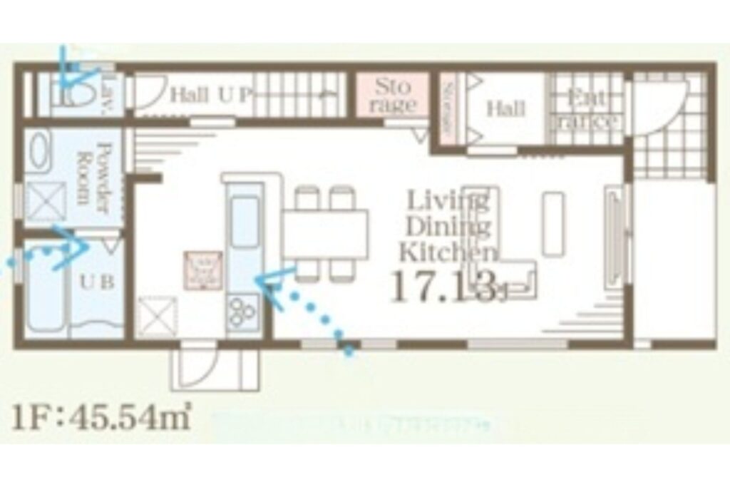 長野市で暮らしをデザインする不動産　土木外構　ワンストップ　カズケン　画像　富竹　図面