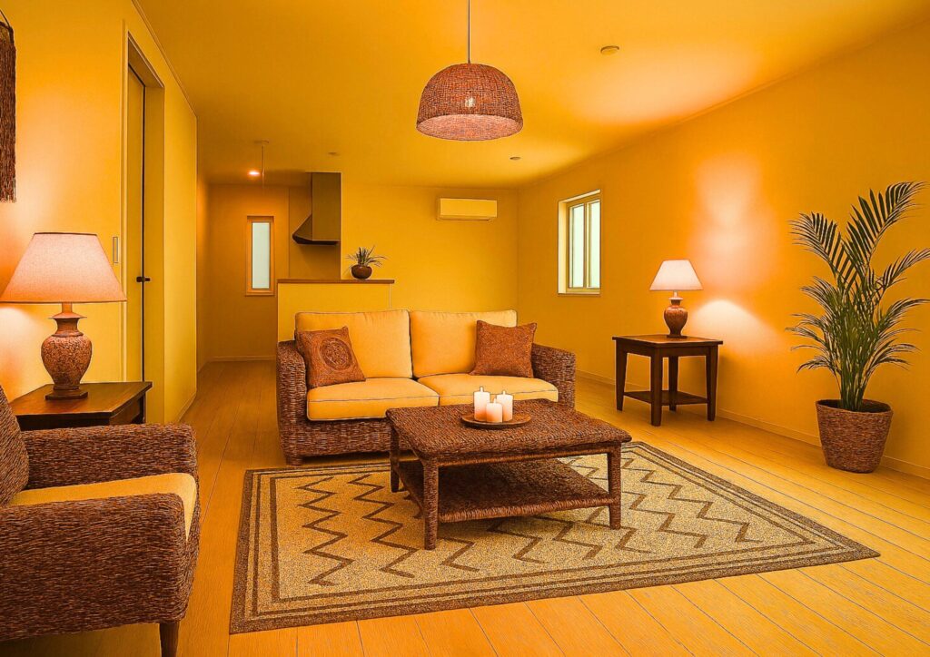 長野市で暮らしをデザインする不動産　土木外構　カズケン　富竹　リビング