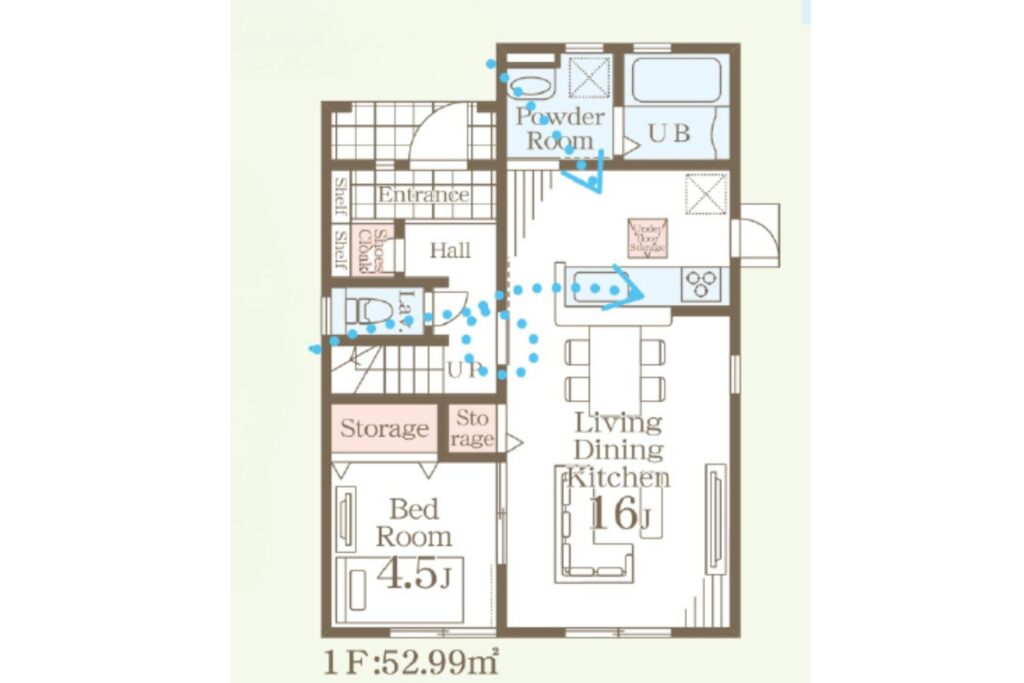 長野市で暮らしをデザインする不動産　土木外構　ワンストップ　カズケン アイコン　間取り