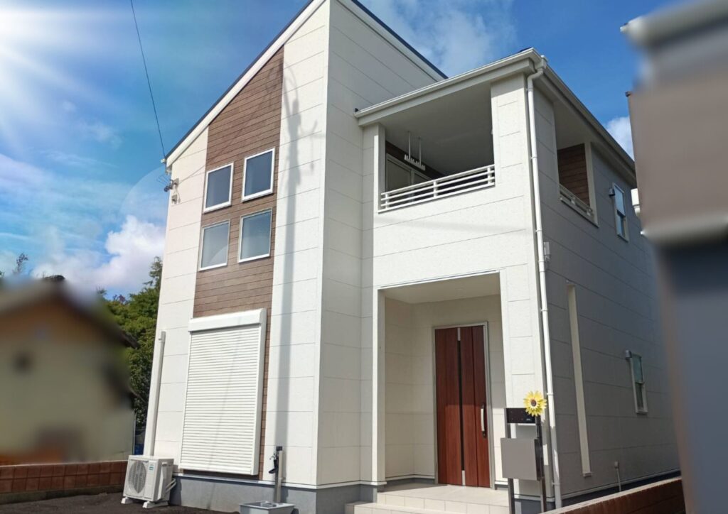 長野市で暮らしをデザインする不動産　土木外構　ワンストップ　カズケン　三本柳　外観