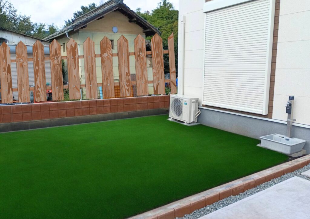 長野市で暮らしをデザインする不動産 土木外構 ワンストップ カズケン アイコン 庭