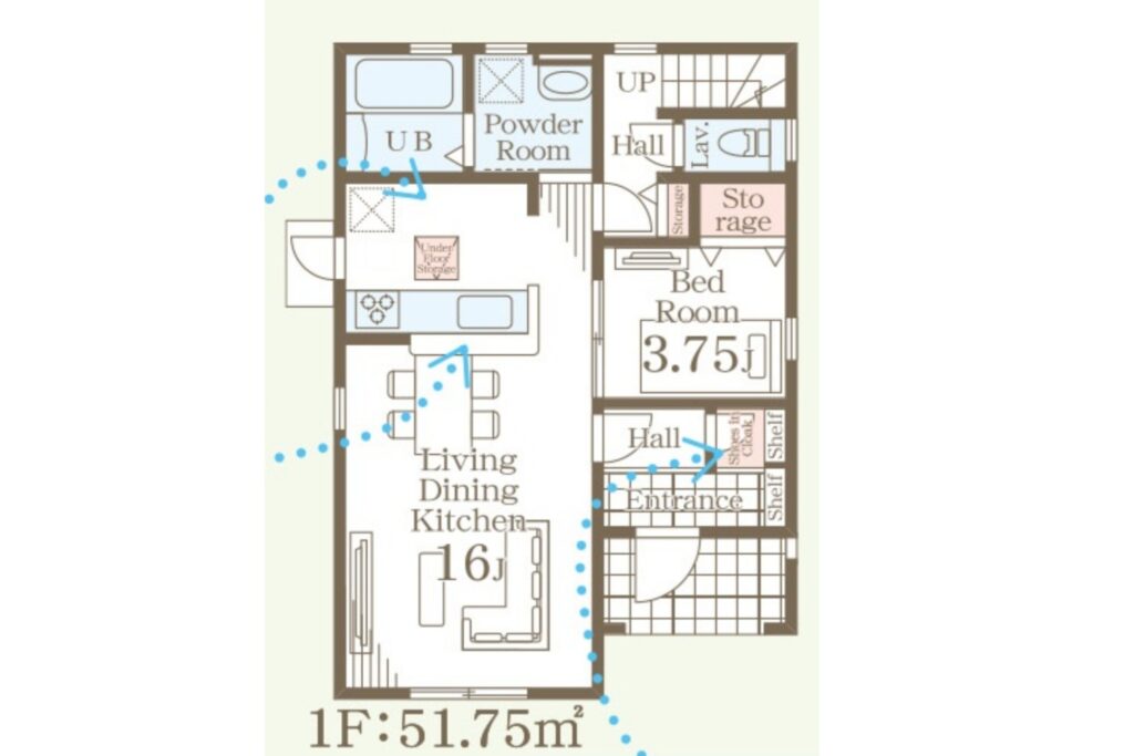 長野市で暮らしをデザインする不動産 土木外構 ワンストップ カズケン アイコン 図面